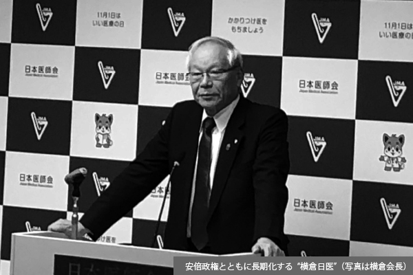 高まる「横倉５選論」、次期日医会長選へ早くも駆け引き