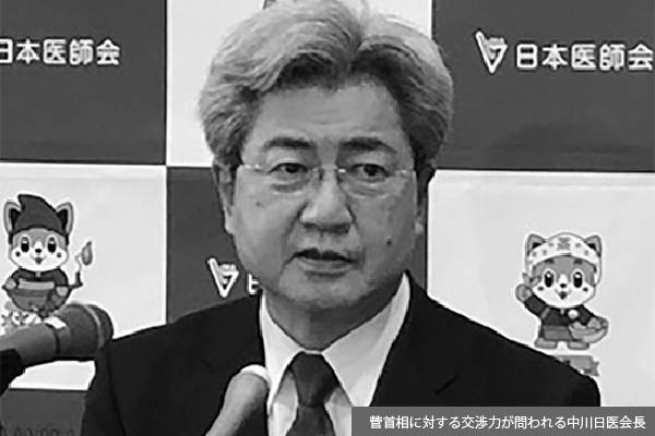 日医・中川会長、菅新首相との「蜜月」に照準